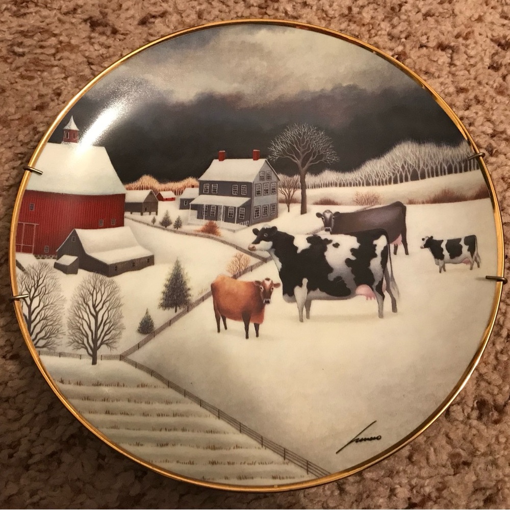 Cows in Winter